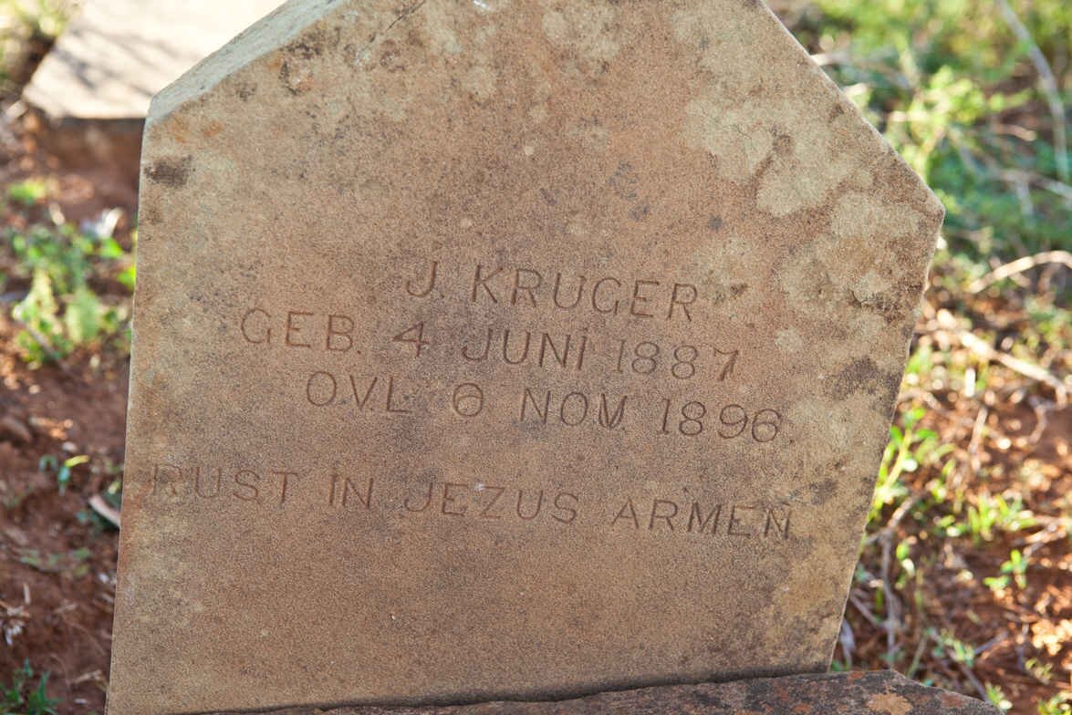 KRUGER J. 1887-1896