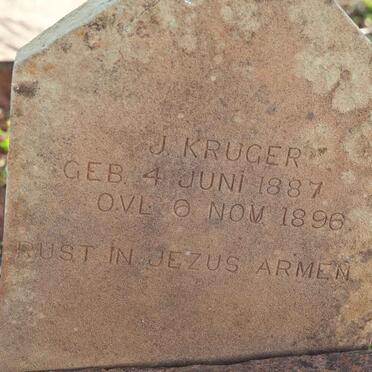 KRUGER J. 1887-1896