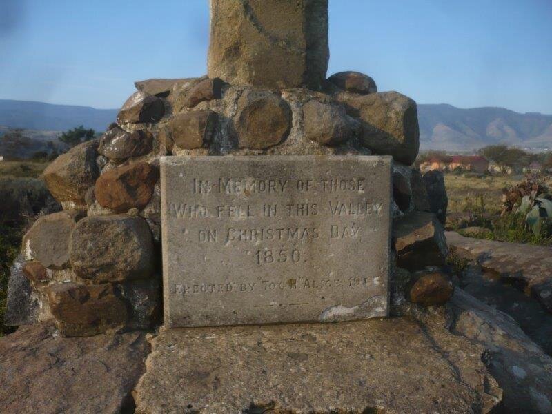 2. Xhosa War Memorial 1850 (Cape Frontier War)