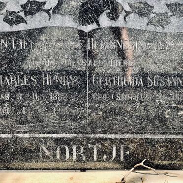 NORTJE Charles Henry 1888-1961 &amp; Gertruida Susanna SMITH 1889-