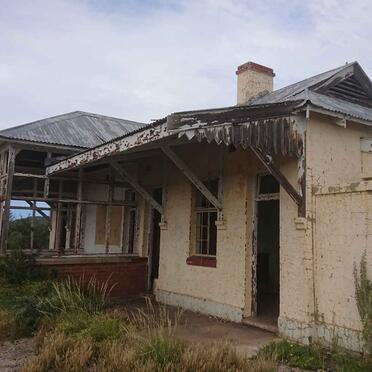 Eastern Cape, WILLOWMORE district, Vondeling 139, Vondeling station, Small cemetery
