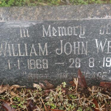 WELSH William John 1869-1958