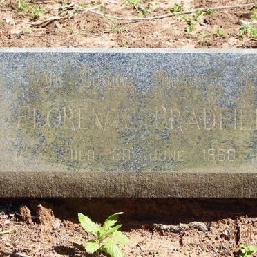 BRADFIELD Florence -1968