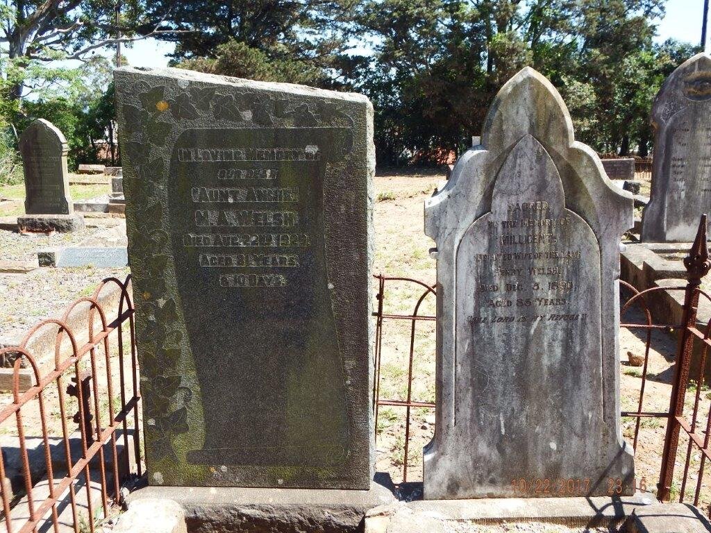 WELSH Millicent -1890 :: WELSH M.A. -1929