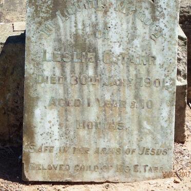 TARR Leslie C. -1901