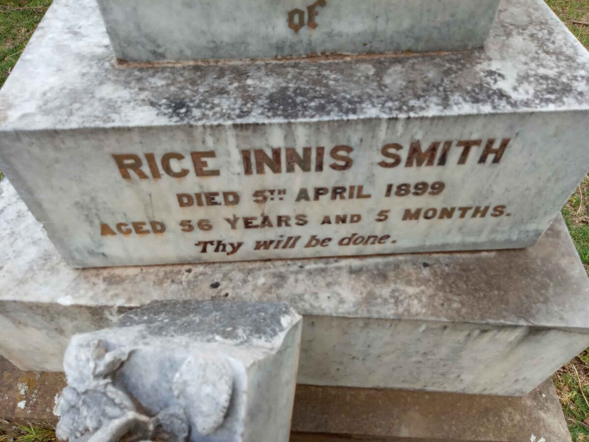 SMITH Rice Innis -1899