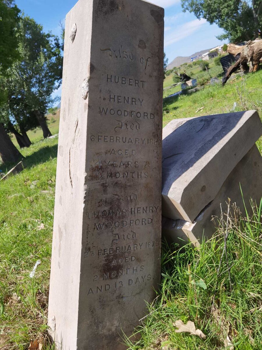 WOODFORD Hubert Henry -1882 :: WOODFORD Thomas Henry -1873