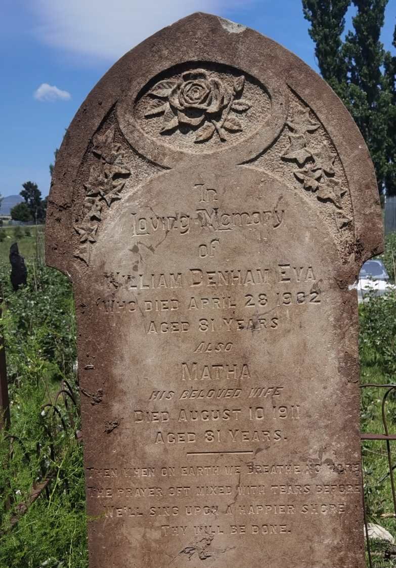 EVA William Denham -1902 &amp; Martha -1911