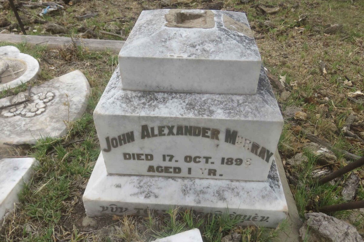 MURRAY John Alexander -1898