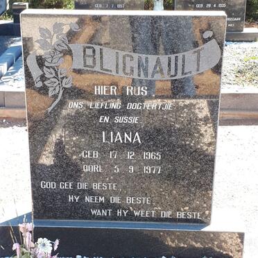 BLIGNAULT Liana 1965-1977