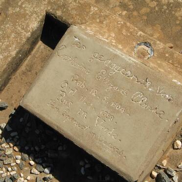 CLARKE Catherine Elizabeth 1904-1958