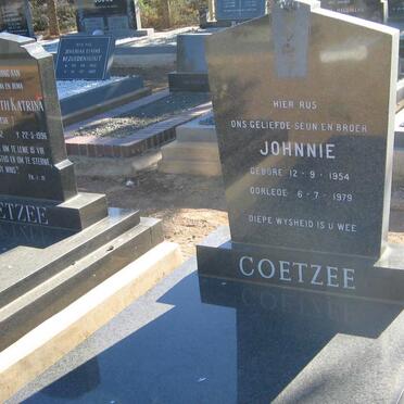 COETZEE Johnnie 1954-1979