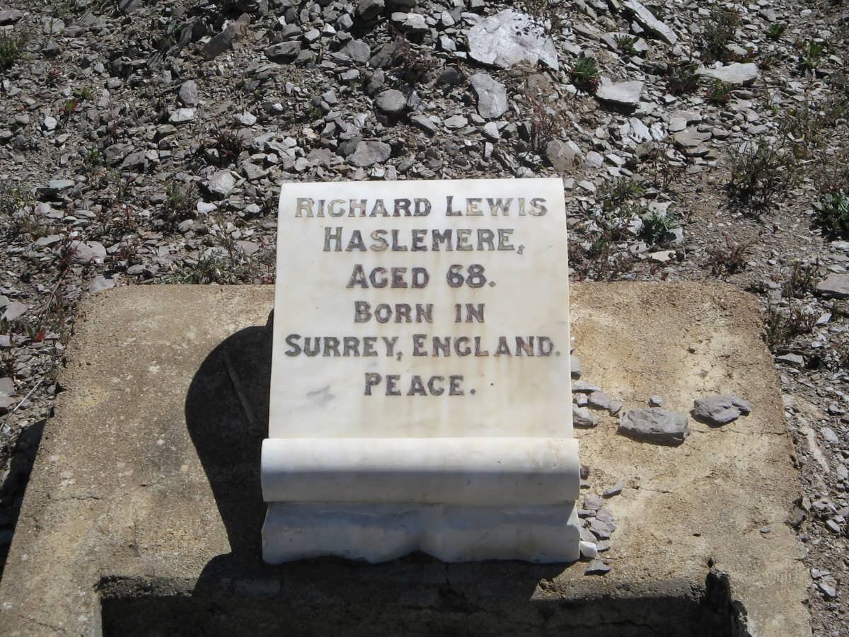 HASLEMERE Richard Lewis 