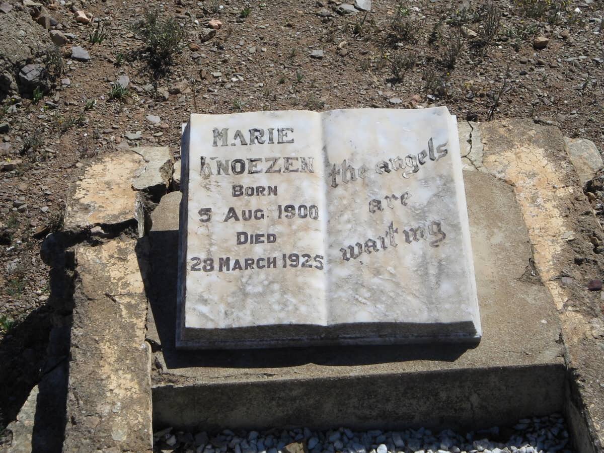 KNOEZEN Marie 1900-1925