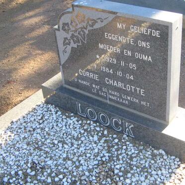 LOOCK Corrie Charlotte 1929-1984