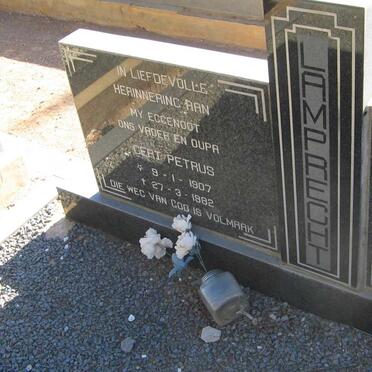 LAMPRECHT Gert Petrus 1907-1982