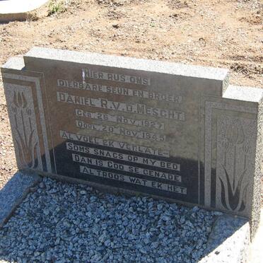 MESCHT Daniel R., v.d. 1927-1945