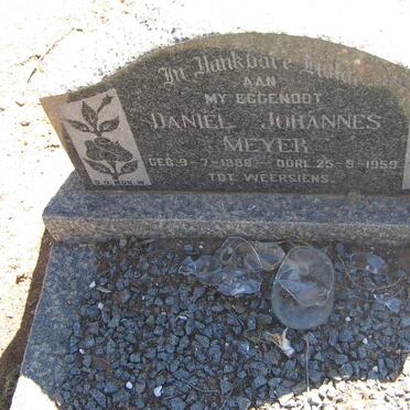 MEYER Daniel Johannes 1886-1959