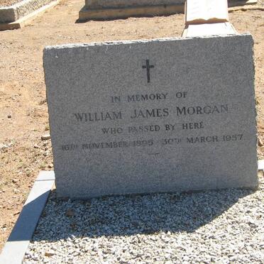 MORGAN William James 1895-1957