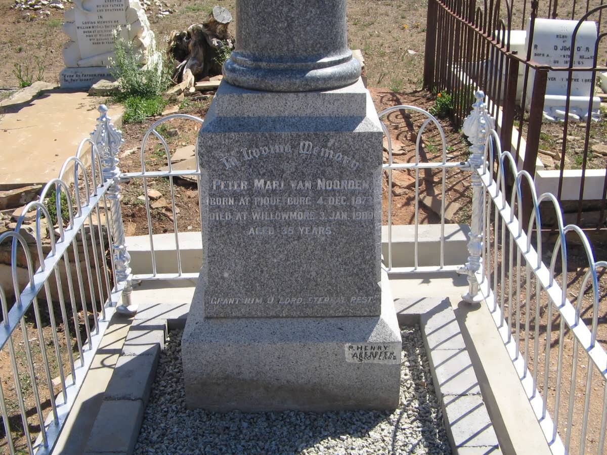 NOORDEN Peter Mari, van 1873-1909