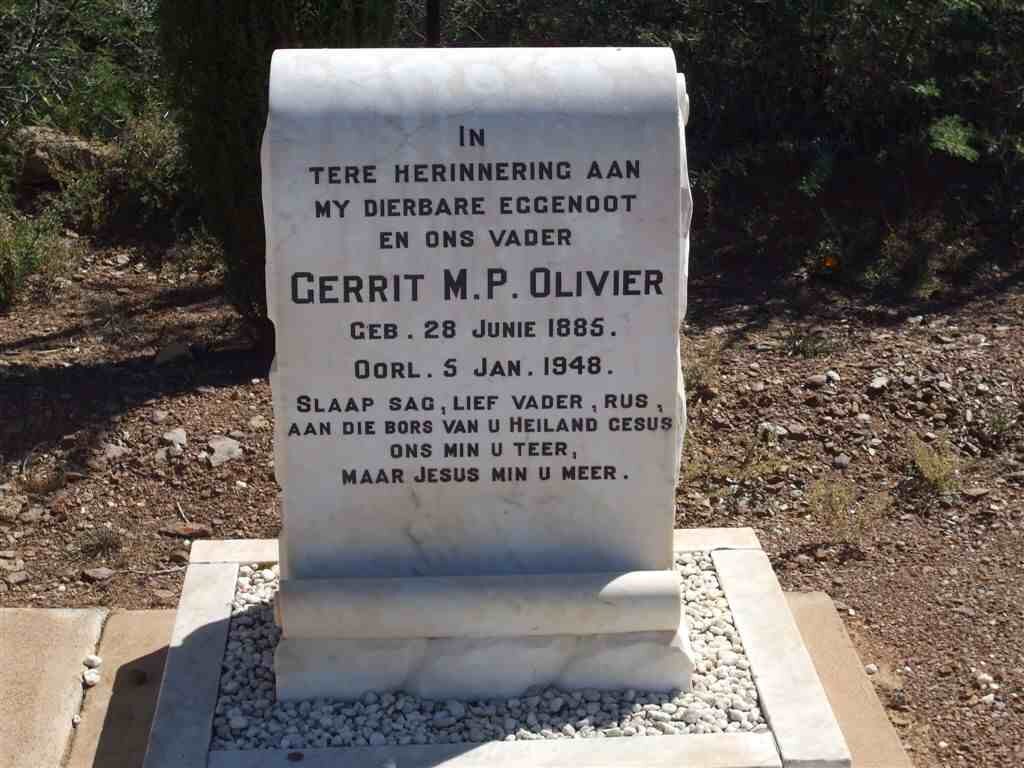 OLIVIER Gerrit M.P. 1885-1948