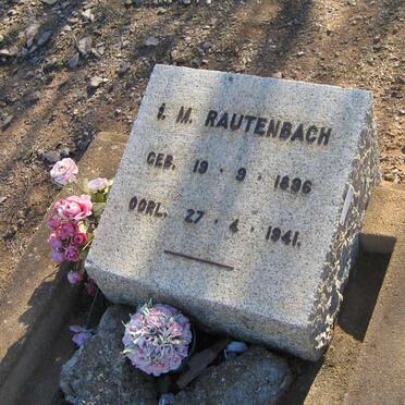 RAUTENBACH I.M. 1896-1941