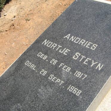 STEYN Andries Nortje 1917-1968
