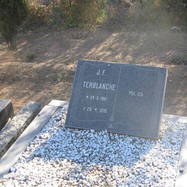 TERBLANCHE J.F. 1901-1976
