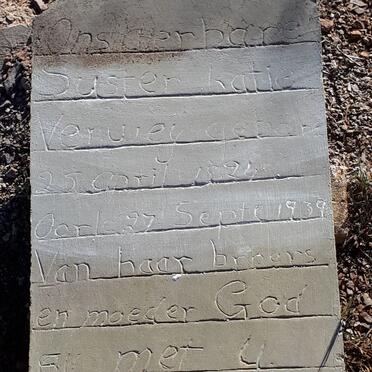 VERWEY Katie 1894-1939