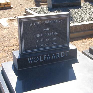 WOLFAARDT Dina Helena 1911-1994