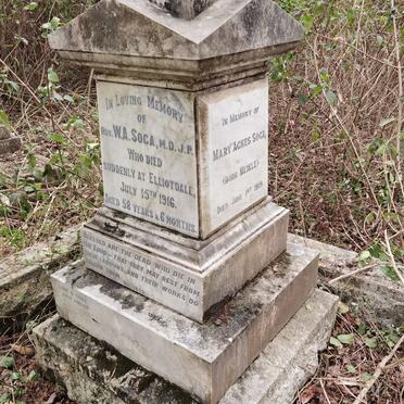 SOGA W.A. -1916 &amp; Mary Agnes MEIKLE -1919