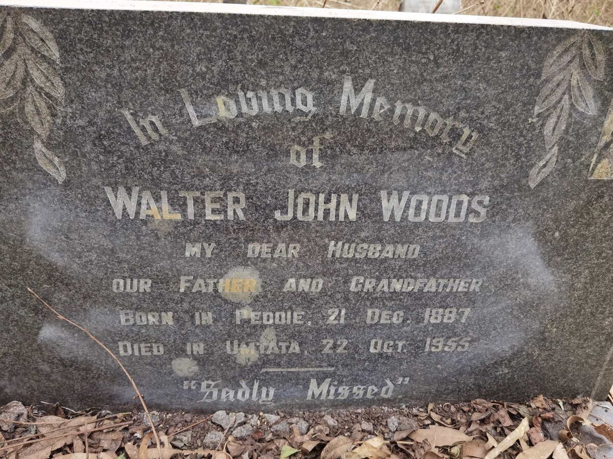 WOODS Walter John 1887-1955