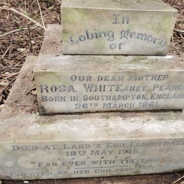 WHITE Rosa nee PEARCE 1861-1915