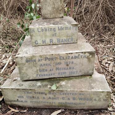 BAKER G.H.R. 1879-1907
