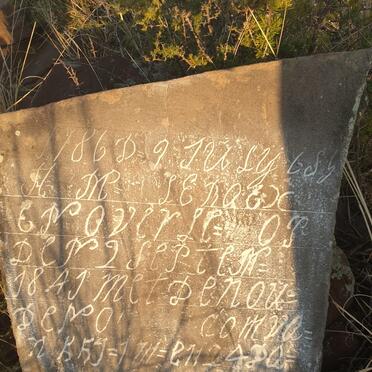 Eastern Cape, HOFMEYR district, Kafirs Leegte 128, Alwynsfontein, farm cemetery