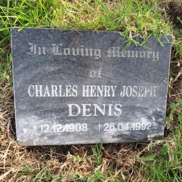 DENIS Charles Henry Joseph 1908-1992