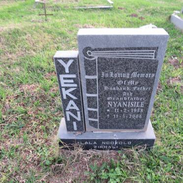 YEKANI Nyanisile 1958-2006