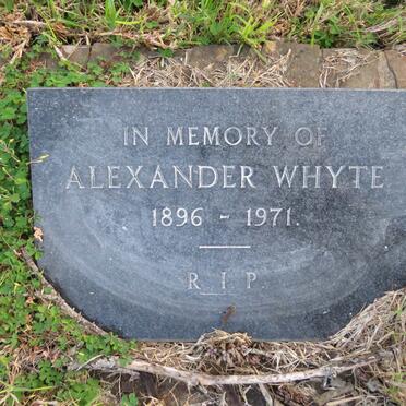 WHYTE Alexander 1896-1971