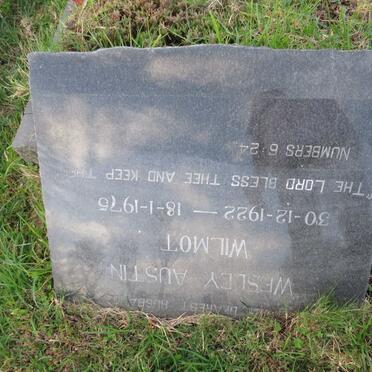 WILMOT Wesley Austin 1922-1975