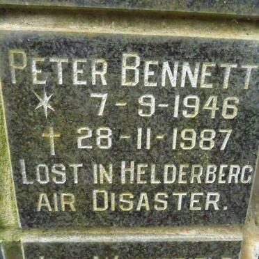 BENNETT Peter 1946-1987