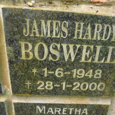 BOSWELL James Hardy 1948-2000