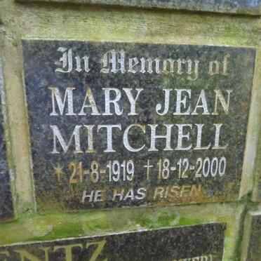 MITCHELL Mary Jean 1919-2000