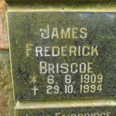 BRISCOE James Frederick 1909-1994
