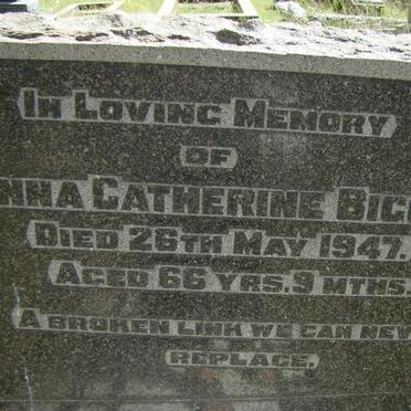 BIGGS Anna Catherine -1947