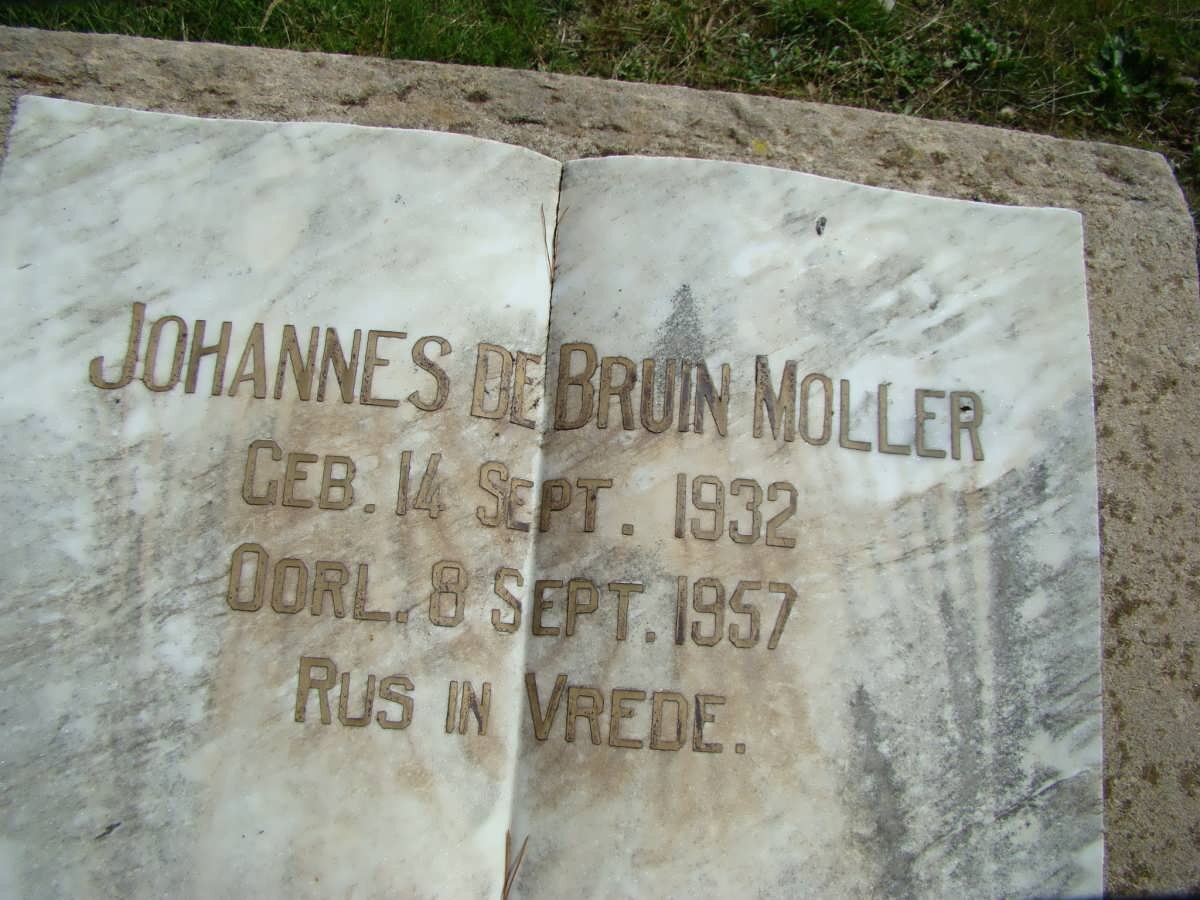 MOLLER Johannes De Bruin 1932-1957