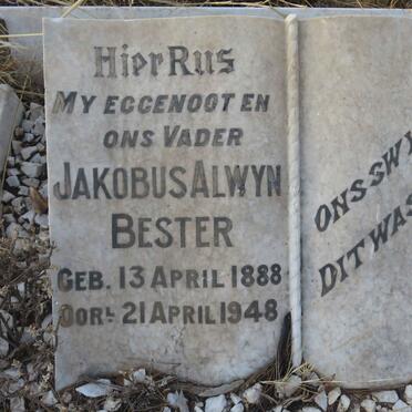 BESTER Jakobus Alwyn 1888-1948