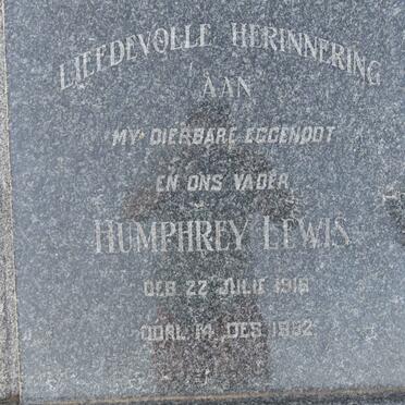 MILES Humphrey Lewis 1918-1952