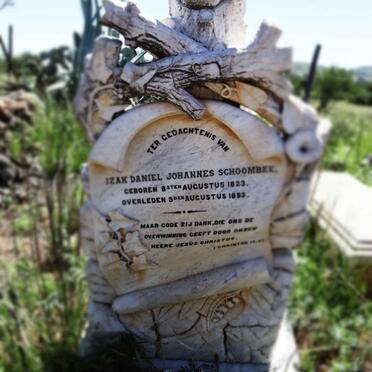 SCHOOMBEE Izak Daniel Johannes 1823-1893
