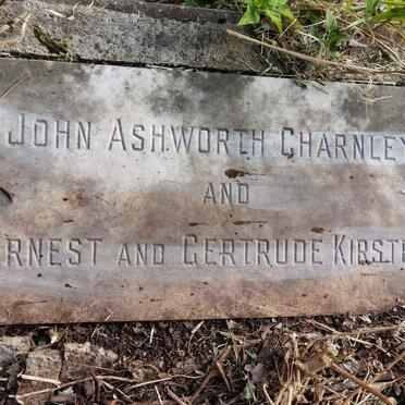 CHARNLEY John Ashworth :: KIRSTEN Ernest &amp; Gertrude