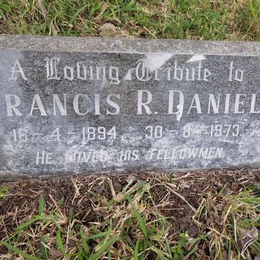DANIEL Francis R. 1894-1973